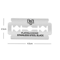 Stainless Steel Double-Sided Razor Blades for Precision Shaving