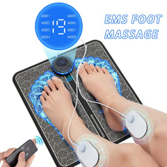 Electric Foot Massager with Smart Acupoint Capture: Portable Pain Relief Booster