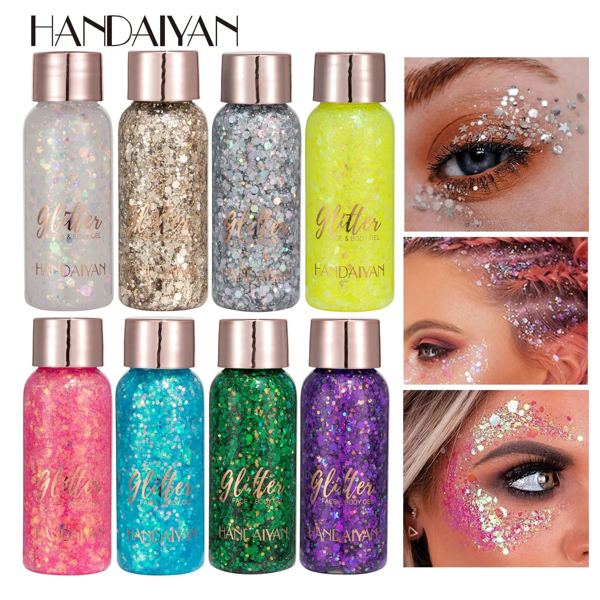 Sparkling Beauty Kit: Glitter Glam Makeup Essentials