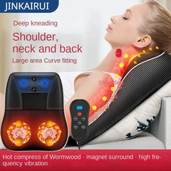 Electric Shiatsu Massager: Deep Relaxation with Heating & Vibrations
