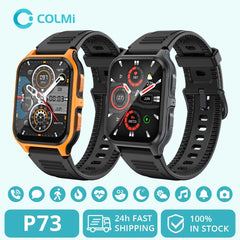 Military Grade Smartwatch with Health Tracking and GPS - COLMI P73 for Xiaomi Android IOS