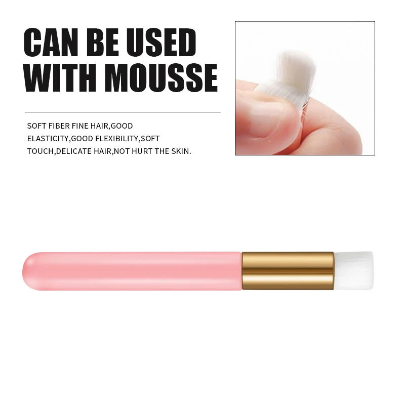 Eyelash Care Kit: Premium Brush for Lash Cleansing & Makeup Application