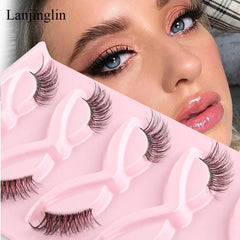 Natural Beauty 3D False Eyelashes for Glamorous Eyes