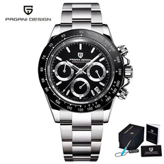 Luxury Chronograph Quartz Business Watch: Precision Elegance & Durability