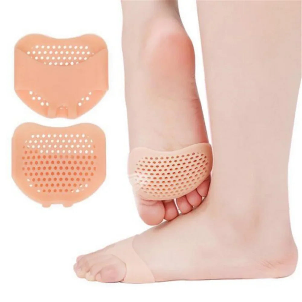 Silicone Gel Metatarsal Pads Foot Pain Relief Kit: Comfortable Support for Active Lifestyle