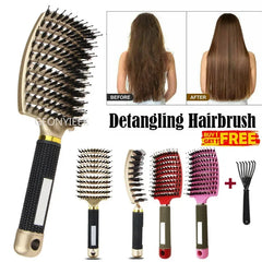 Hair Care Massage Comb: Detangle, Style, Anti-Static - All Hair Types