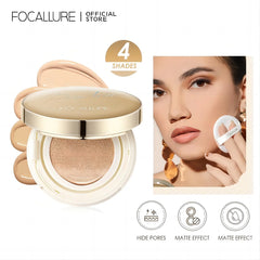 Matte Air Cushion Foundation: Poreless Makeup with Oil-control & Hydration