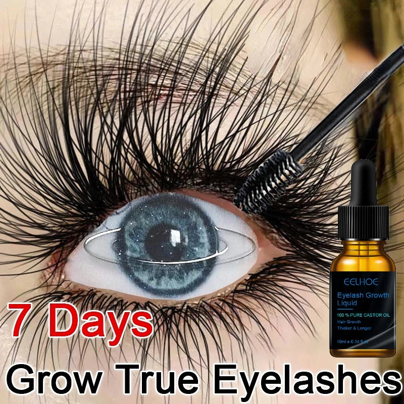 Eyelash Growth Serum 7 Days Fast Growth Eyelash Eyebrow Enhancement Product Longer Thicker Eyelash Nourishing Enhancement Care  beautylum.com   