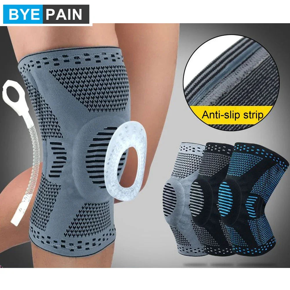 Professional Compression Knee Brace Support Protector For Arthritis Relief, Joint Pain, ACL, MCL, Meniscus Tear, Post Surgery  beautylum.com   