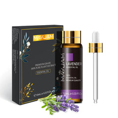 Essential Oil Set: Aromatic Mint Lavender Tea Tree Rose Vanilla Sandalwood Blend