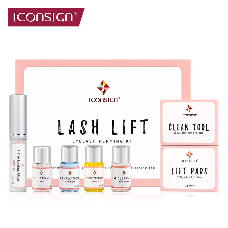 ICONSIGN Lash Lift Kit: Achieve Beautiful Curled Lashes