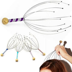 Octopus Body & Scalp Massager for Stress Relief & Relaxation