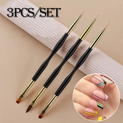 French Stripe Nail Art Brush Set: Precision Tools for Stunning Designs