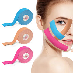 Face and Neck Lift Kinesiology Tape: Skincare Sticker for Wrinkle Reduction