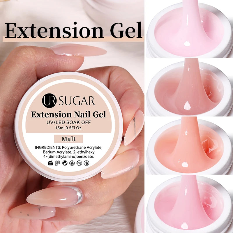 UR SUGAR Extension Gel: Nail Art Perfection in a Bottle