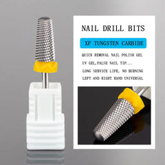 Professional Nail Drill Bits Set: Precision Gel & Polish Remover