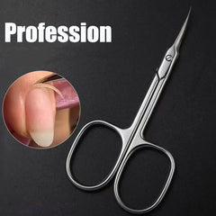 Precision Stainless Steel Nail Care Scissors: Quality Grooming Tool