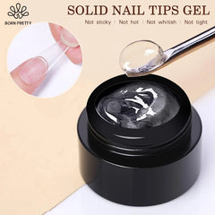 Clear Gel Nail Extension Kit: Nail Art UV Lamp Cure Needed
