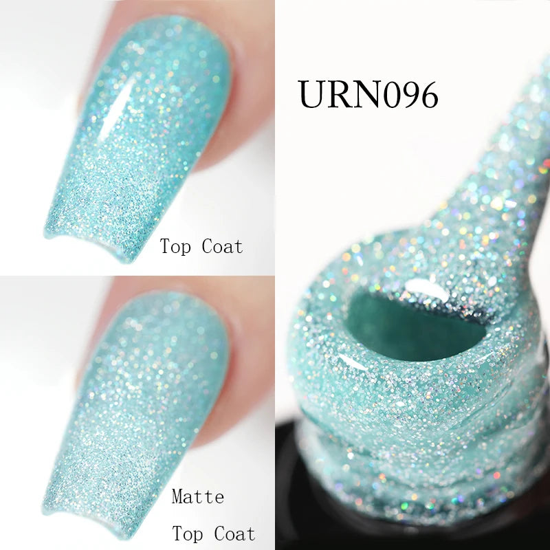 Sparkling Sequins Gel Nail Polish: Glamorous UV LED Varnish for Long-lasting Manicures