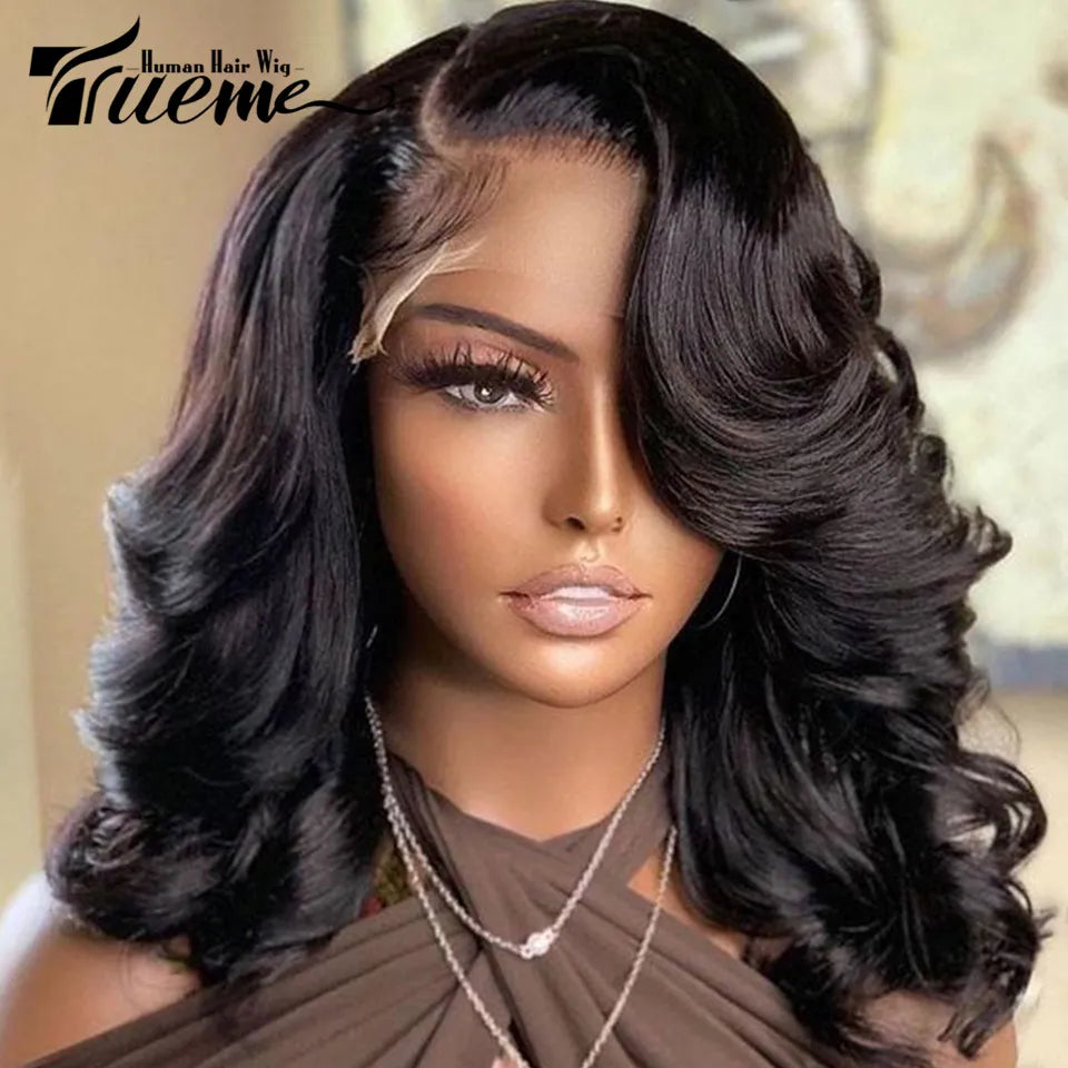 Elegant Body Wave Human Hair Wig: Luxurious HD Lace & Versatile Options