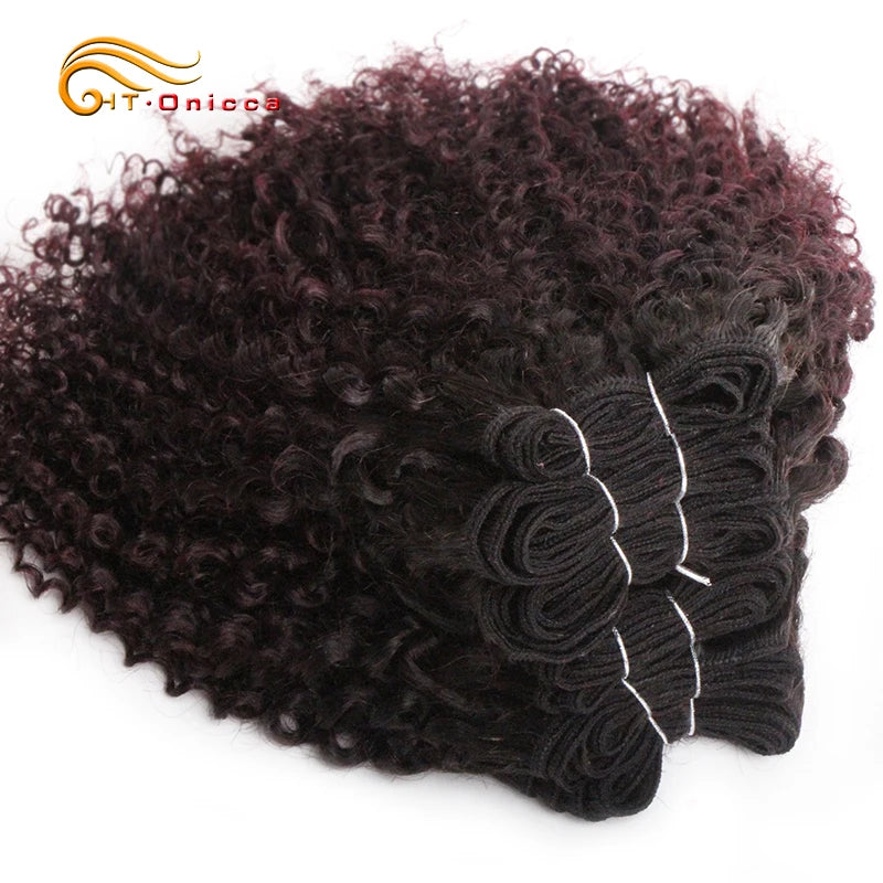 Peruvian Curly Human Hair Bundles: Opulent Curls, Double Drawn, Hair Extension