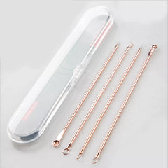 Gentle Stainless Steel Acne Extraction Kit: Clear Skin Solution